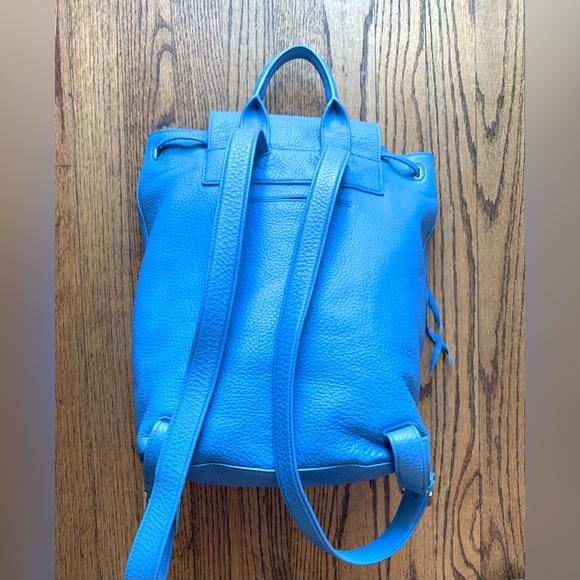 Tory Burch Blue Leather Backpack - Picture 5 of 13